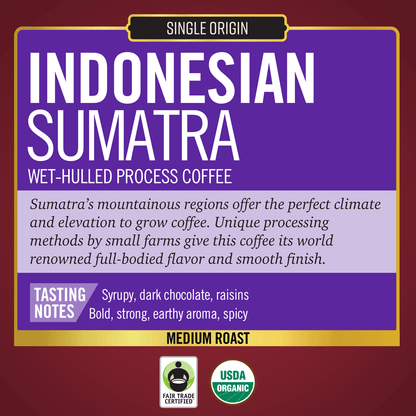 Indonesian Sumatra FTO